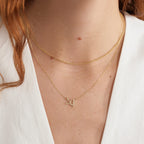 Diamond Arabic Custom Name Necklace