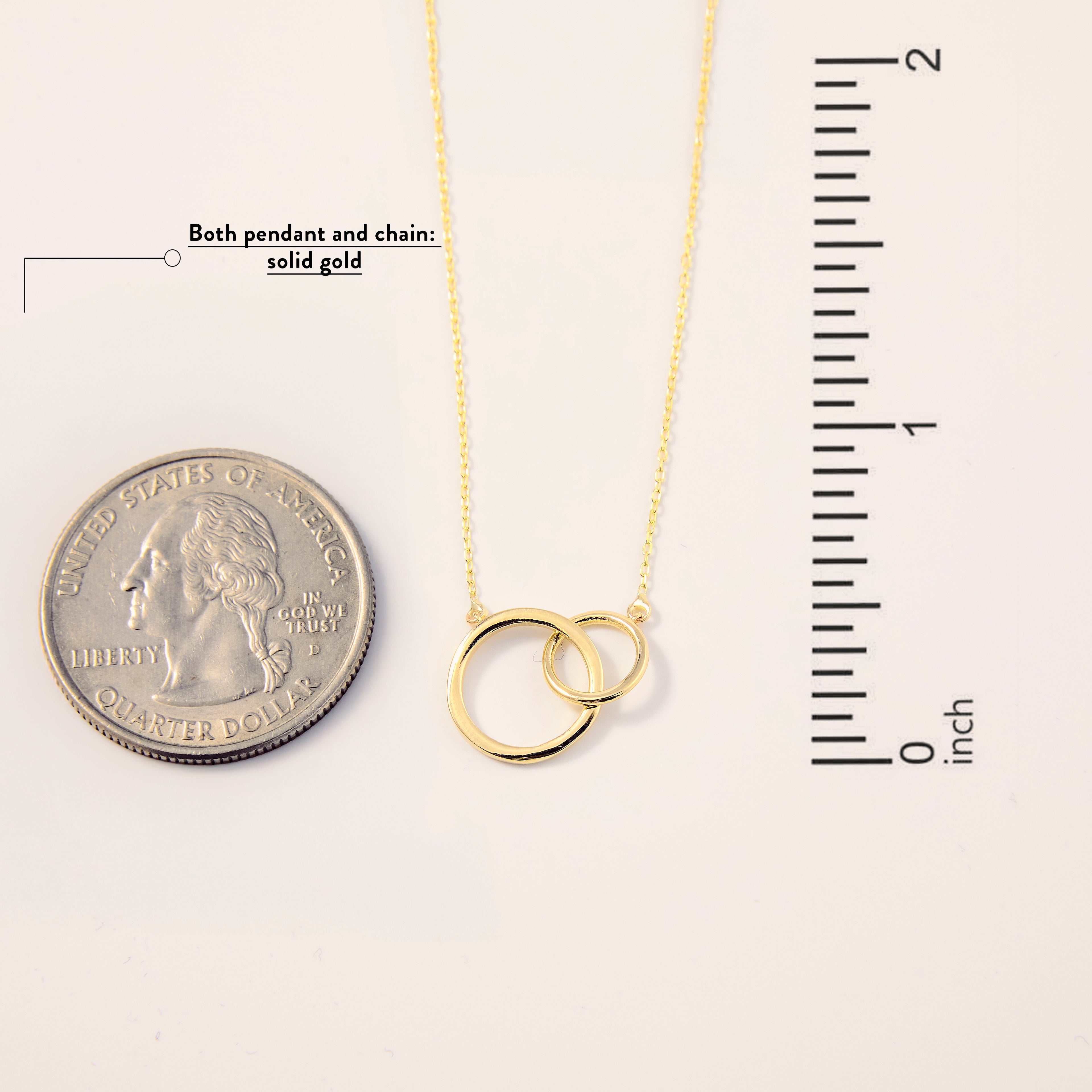 Interlocking Circle Necklace