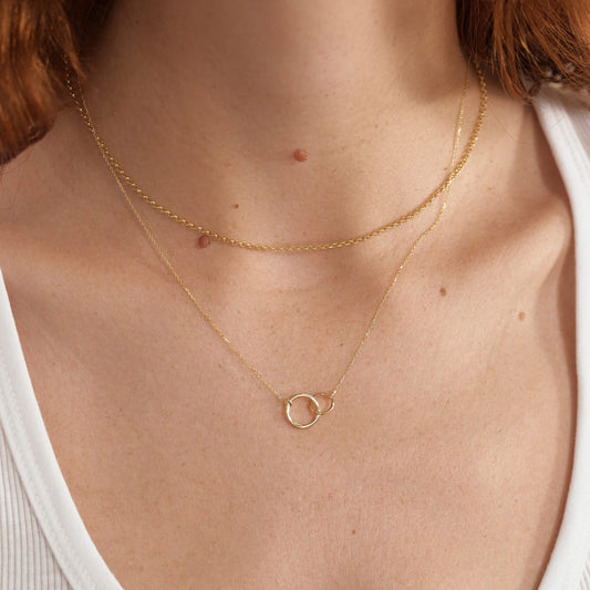 Interlocking Circle Necklace
