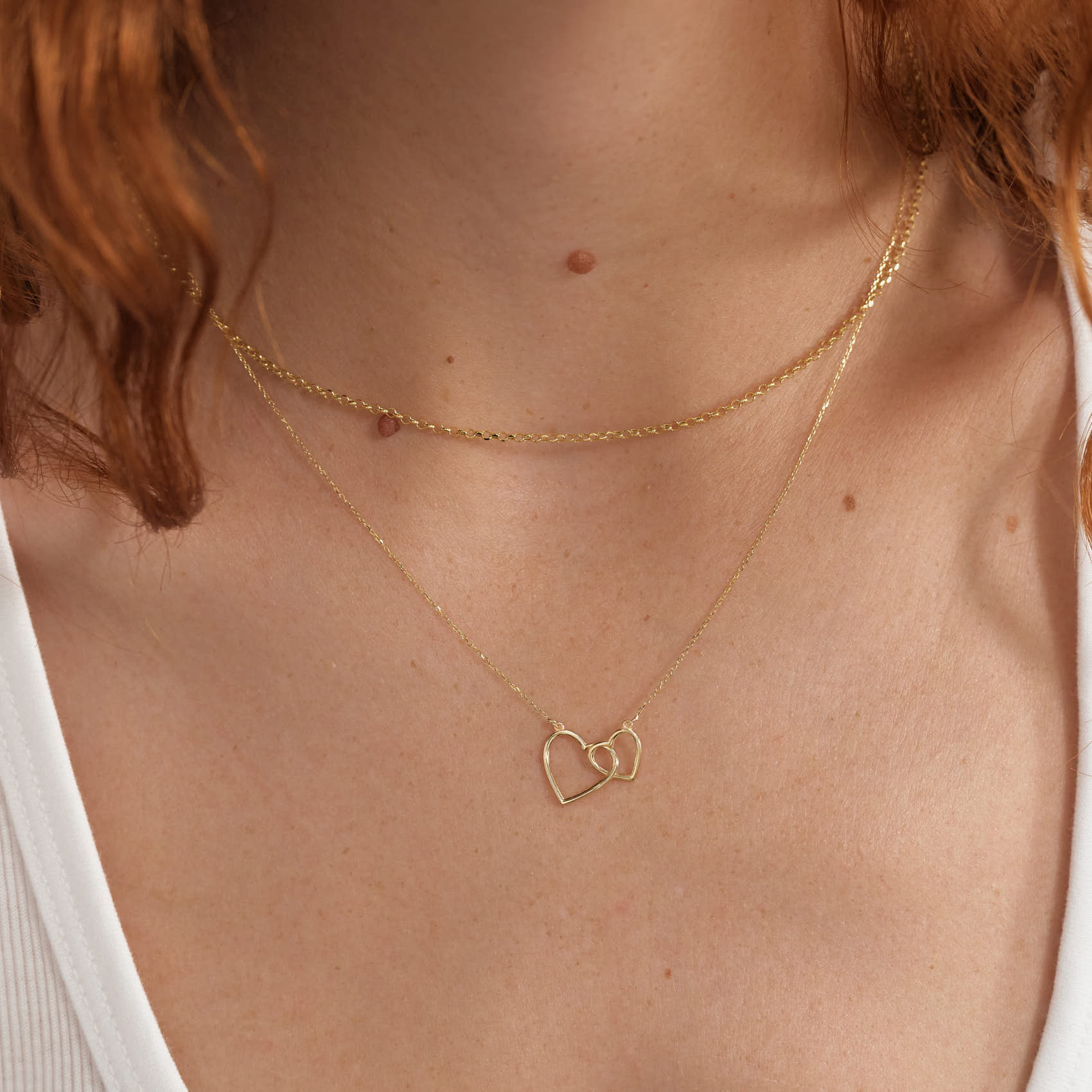 Interlocking Heart Necklace