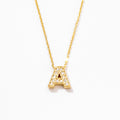Diamond Letter Necklace