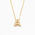 Diamond Letter Necklace