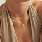 Diamond Letter Necklace