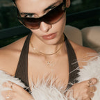 Small Diamond Cross Necklace