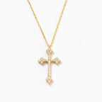 Diamond Petite Cross Necklace
