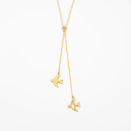 Dainty Birds Necklace