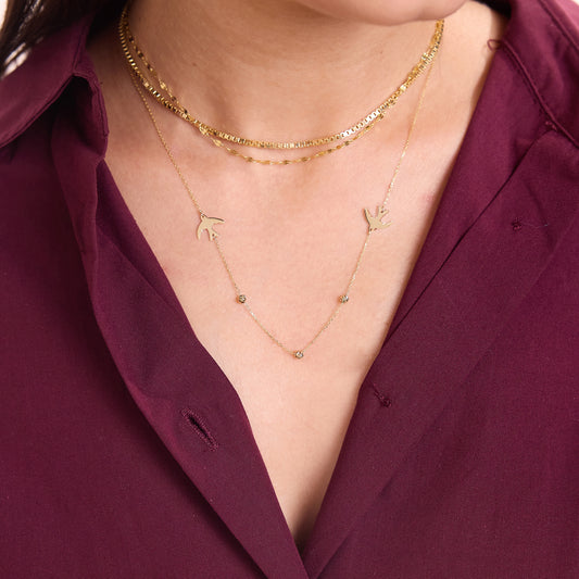 Birds Necklace