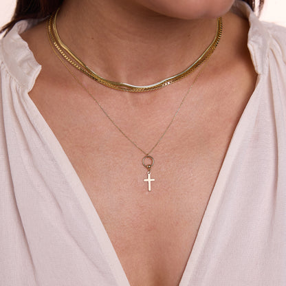 Cross Charm Necklace