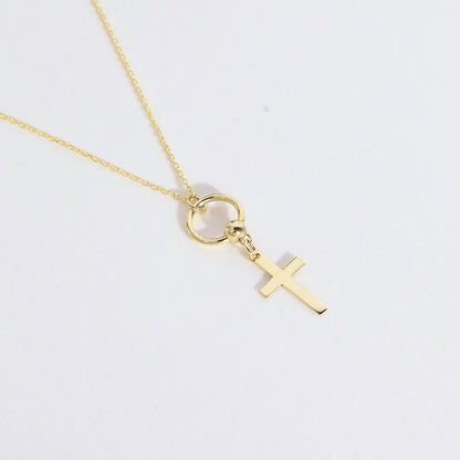 Cross Charm Necklace