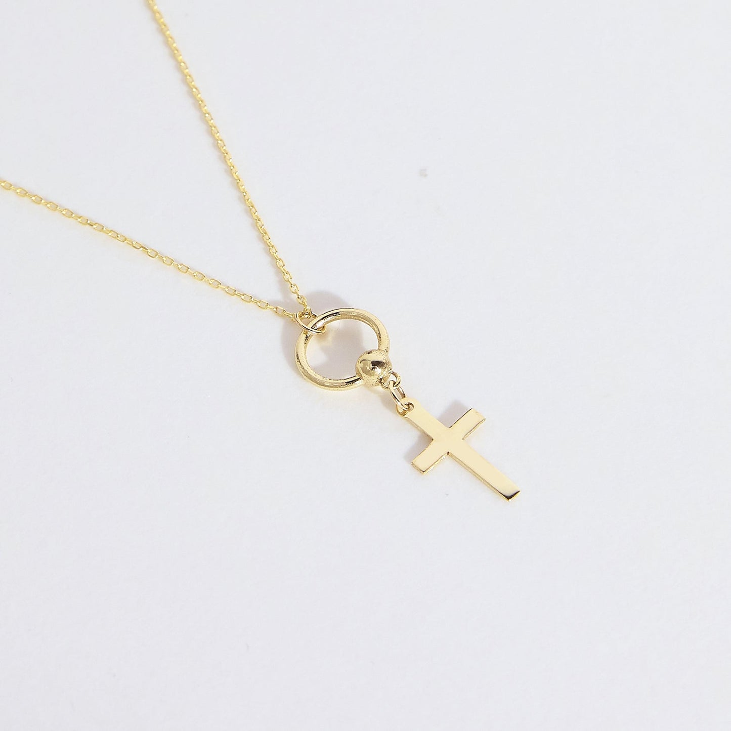 Cross Charm Necklace