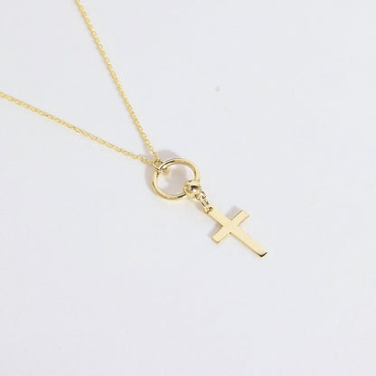 Cross Charm Necklace