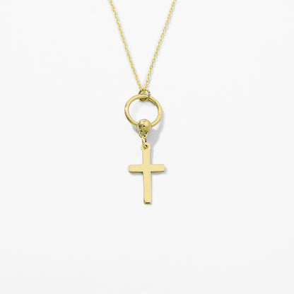 Cross Charm Necklace