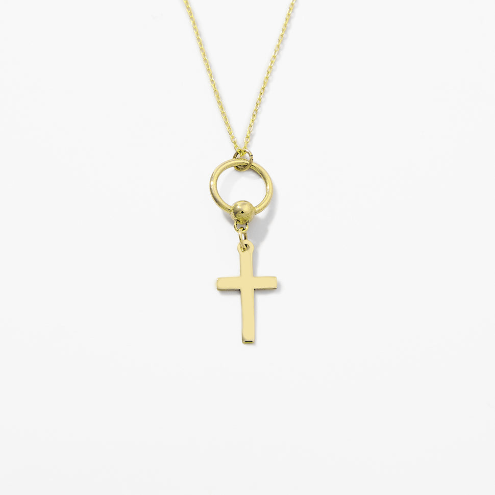 Cross Charm Necklace