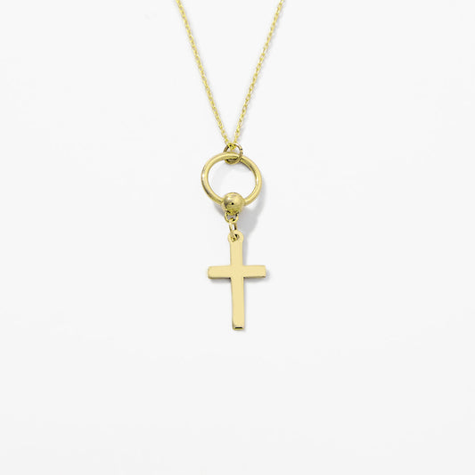 Cross Charm Necklace