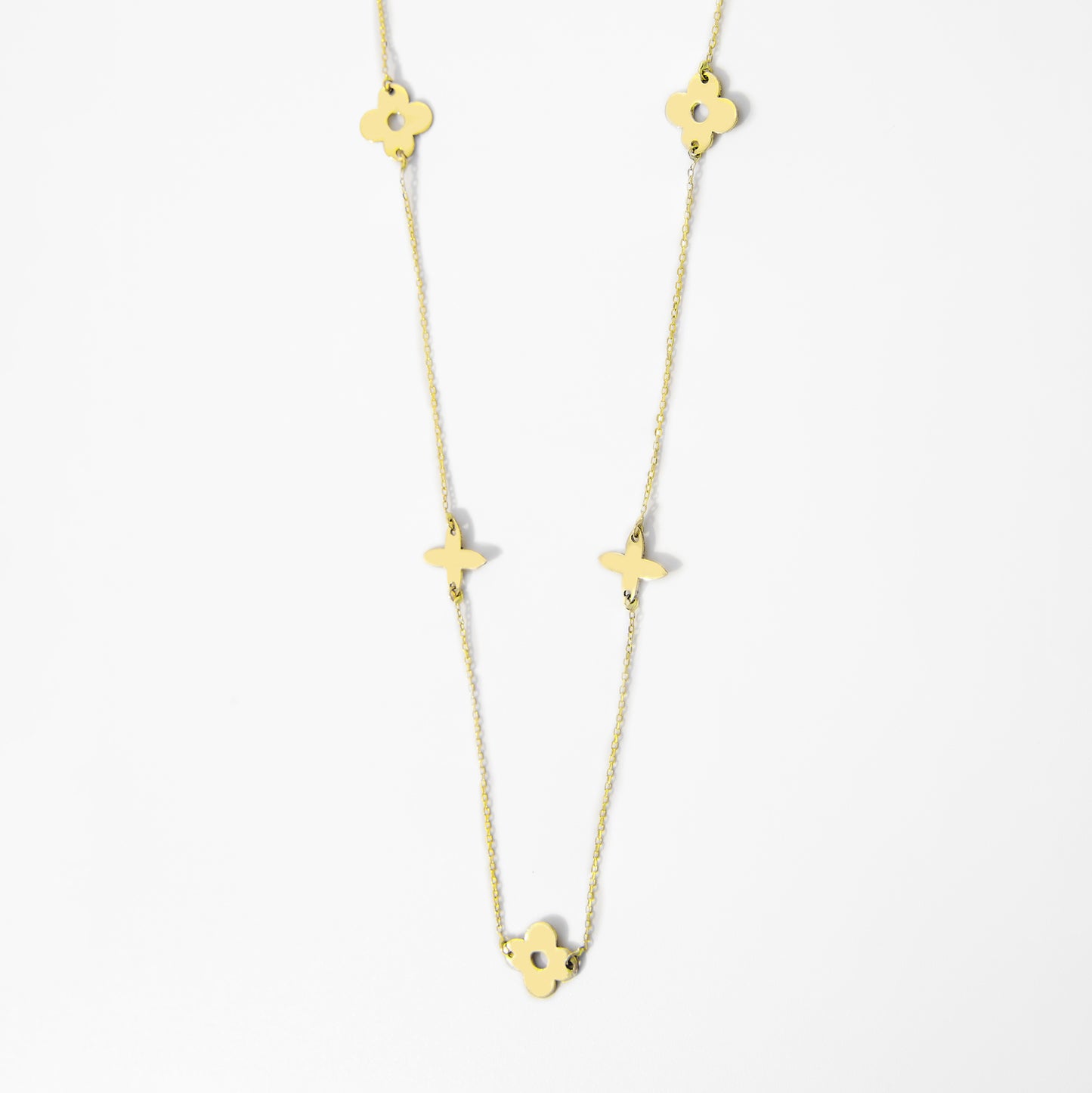 Flower Station Necklace