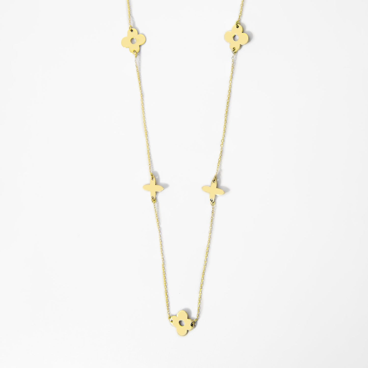 Flower Station Necklace