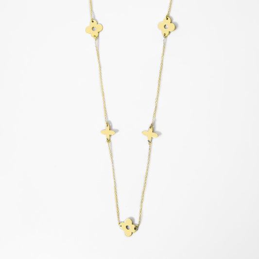 Flower Station Necklace