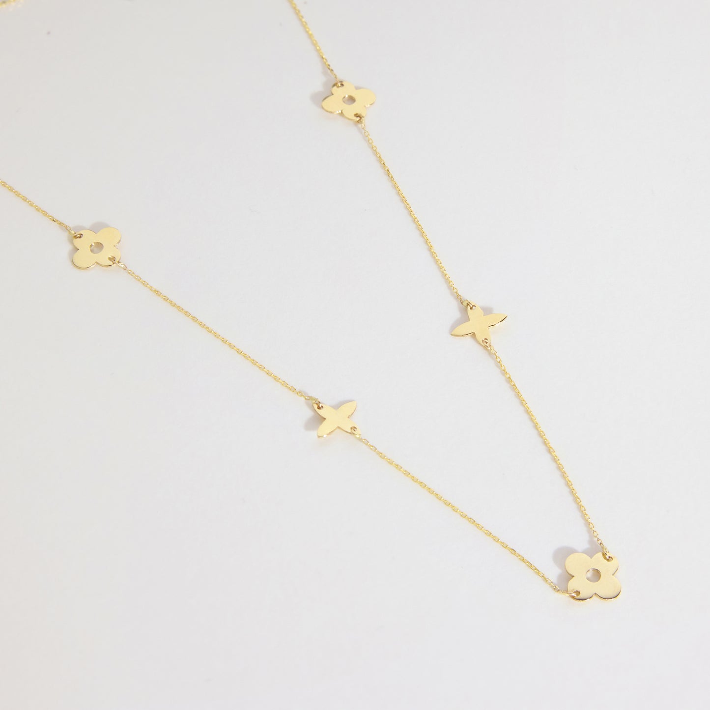 Flower Station Necklace