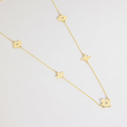 Flower Station Necklace