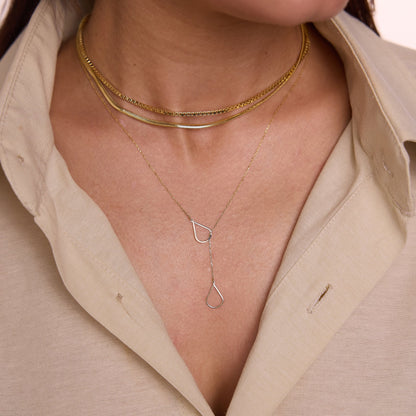 Water Drop Y-Necklace