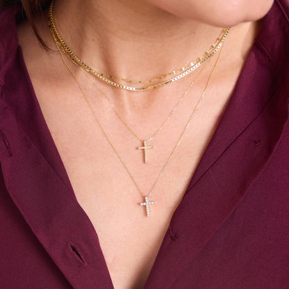 Dainty Cross Necklace
