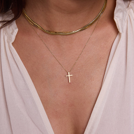 Dainty Cross Necklace