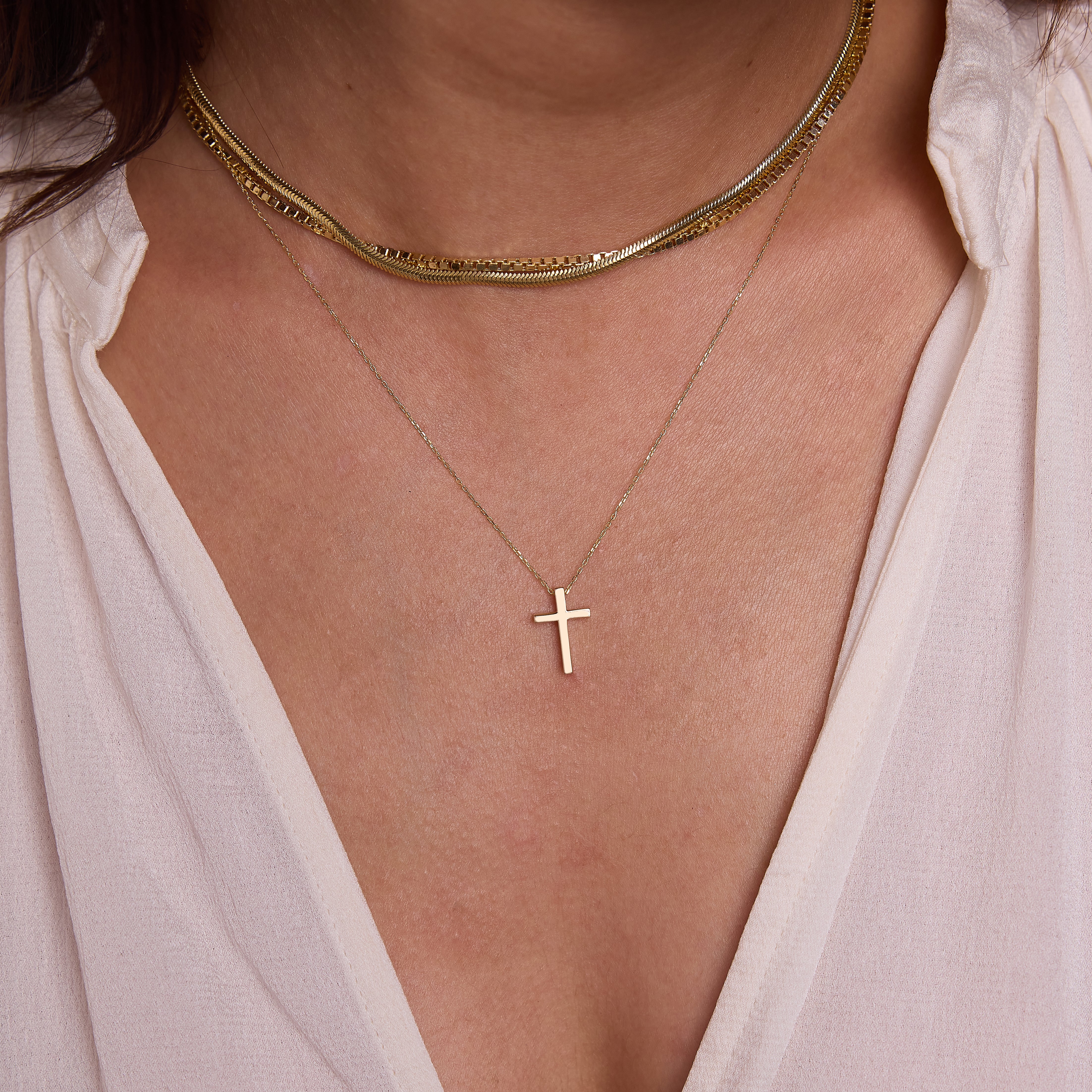 Dainty Cross Necklace