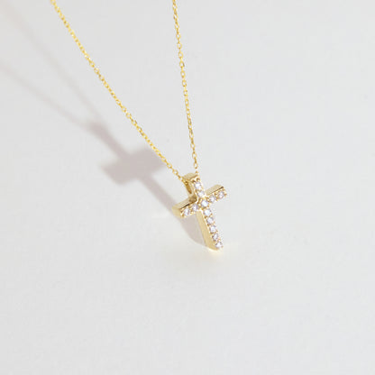 Diamond Cross Necklace