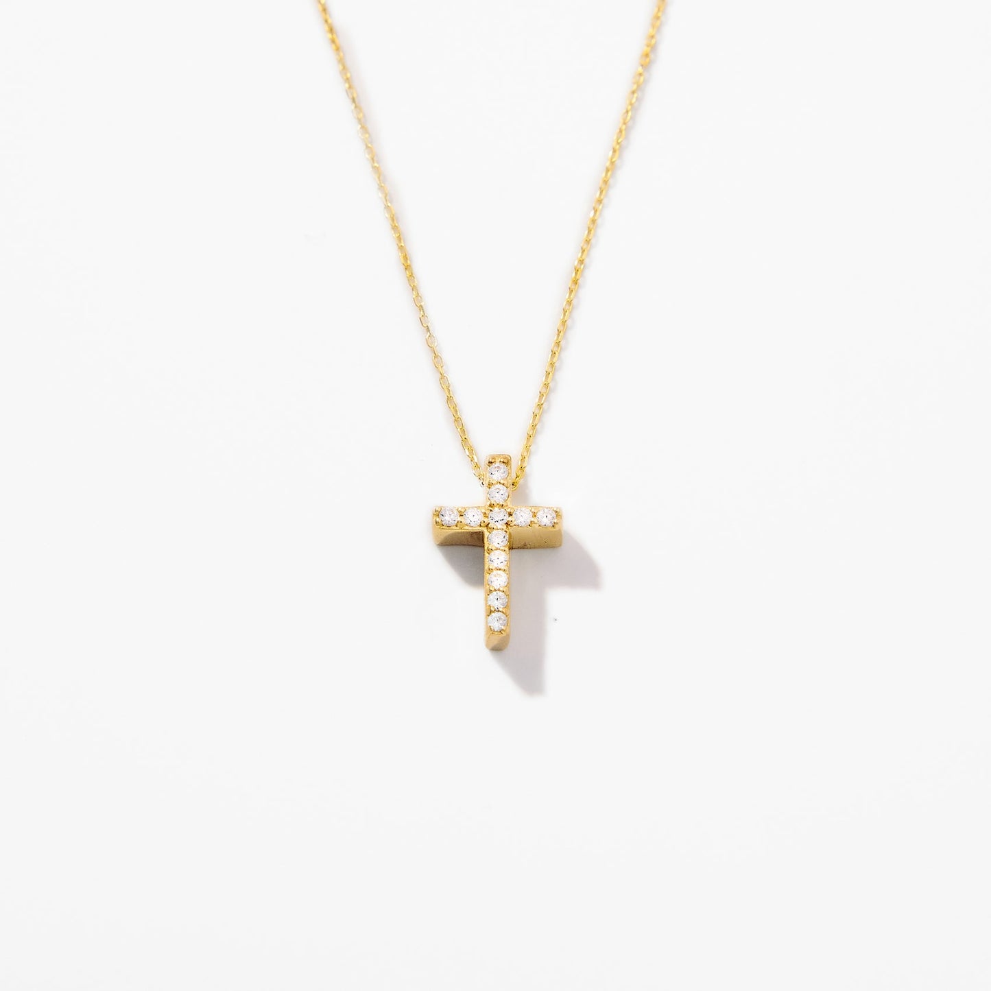 Diamond Cross Necklace