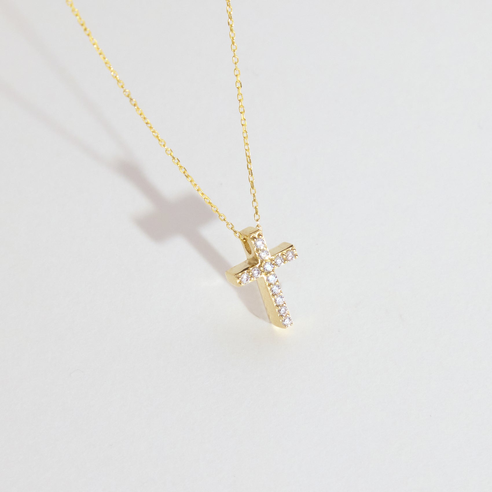 Diamond Cross Necklace