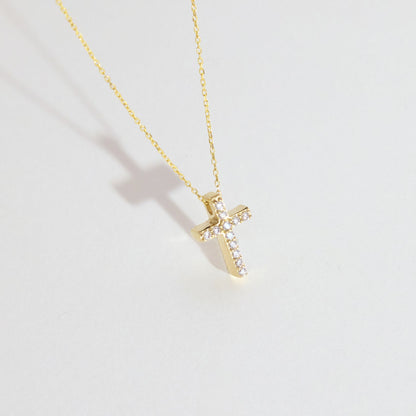 Diamond Cross Necklace