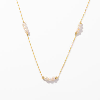 Pearl Station Necklace
