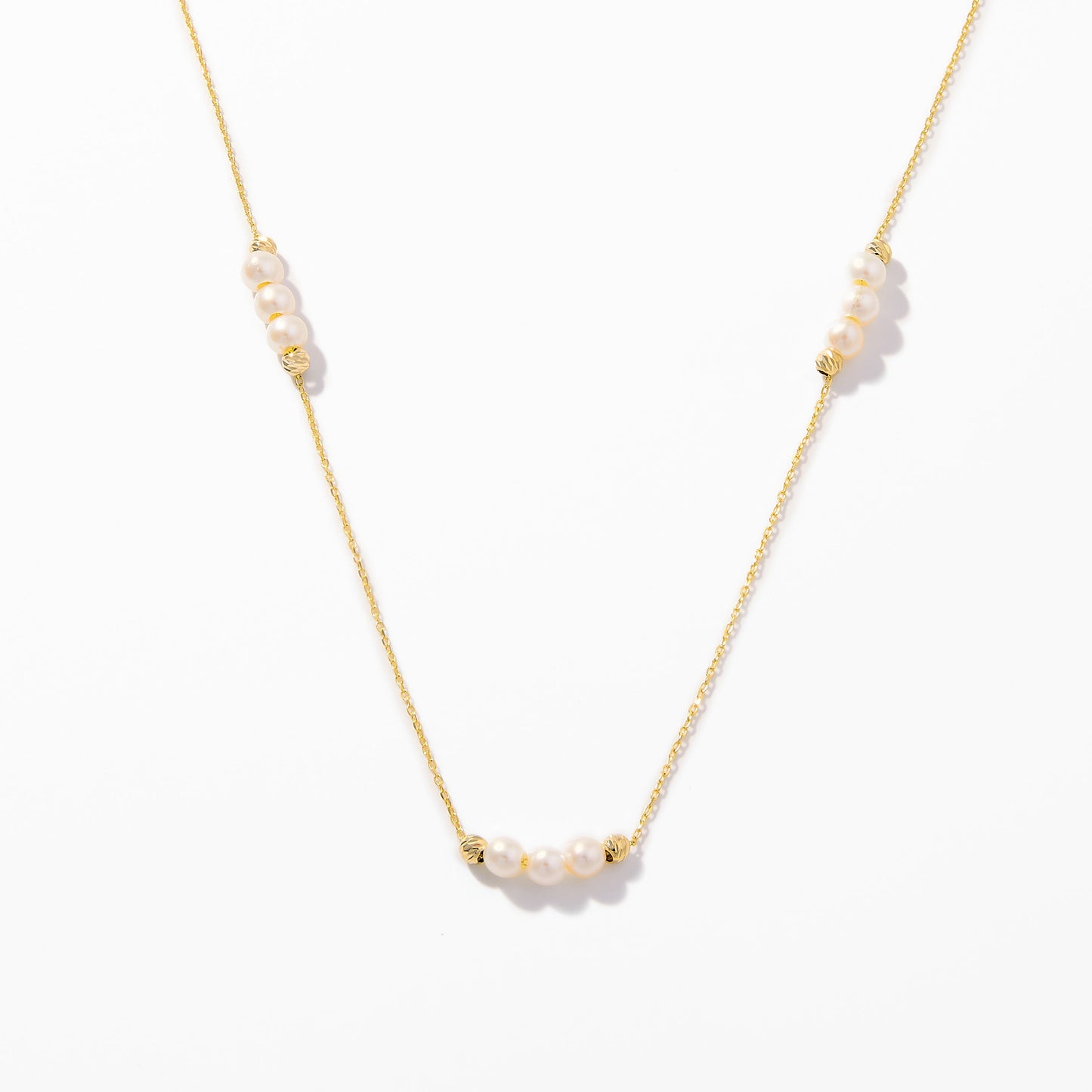 Pearl Station Necklace