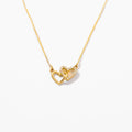 Intertwined Hearts Necklace