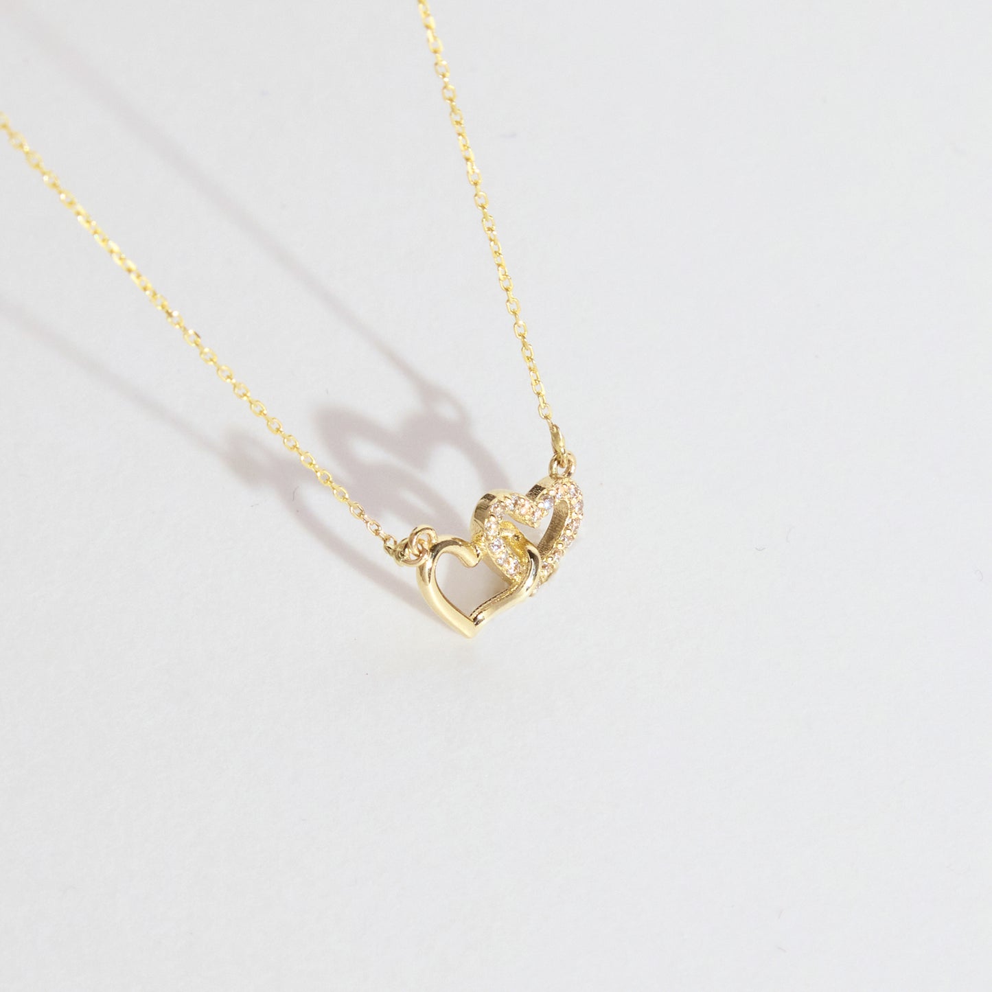 Intertwined Hearts Necklace