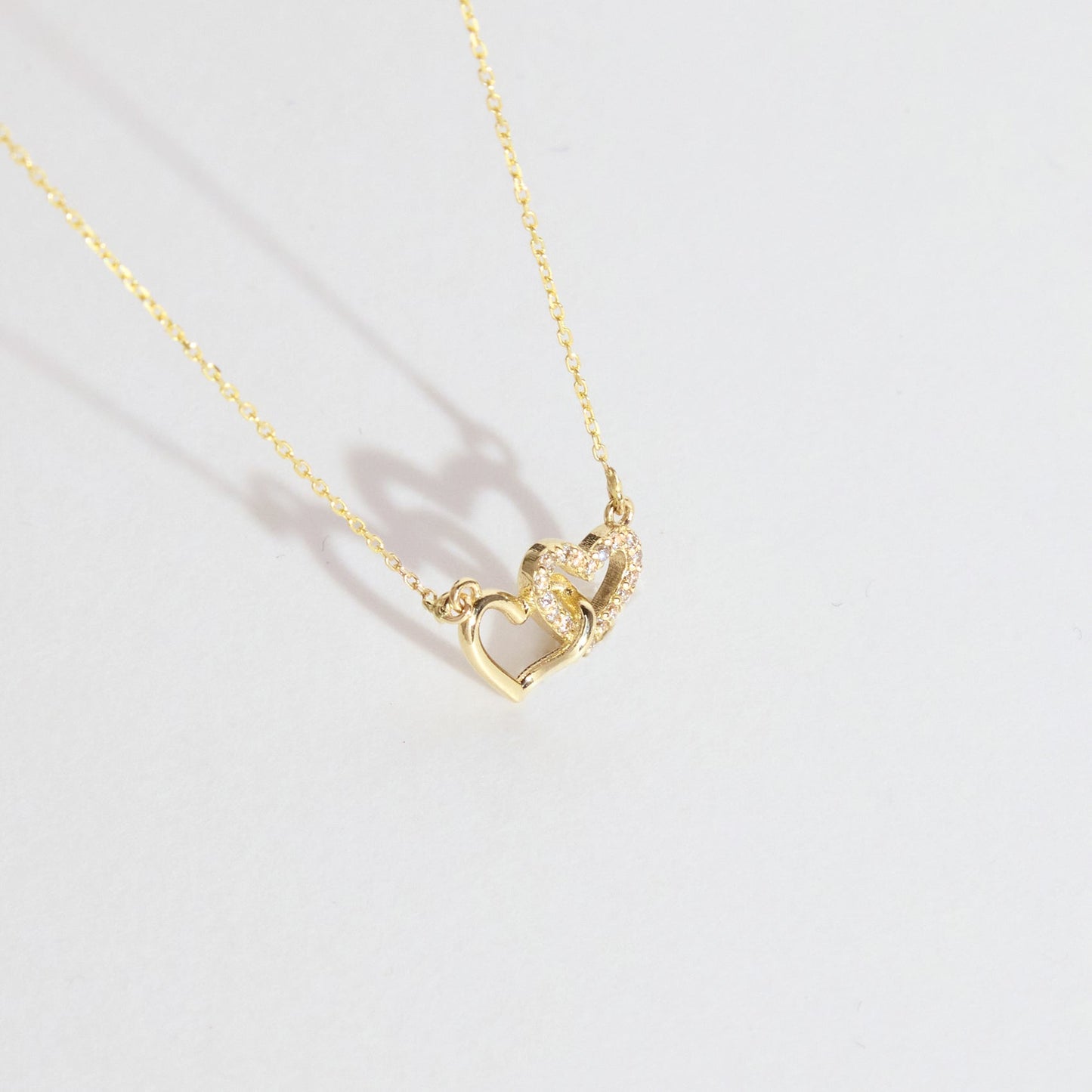 Intertwined Hearts Necklace