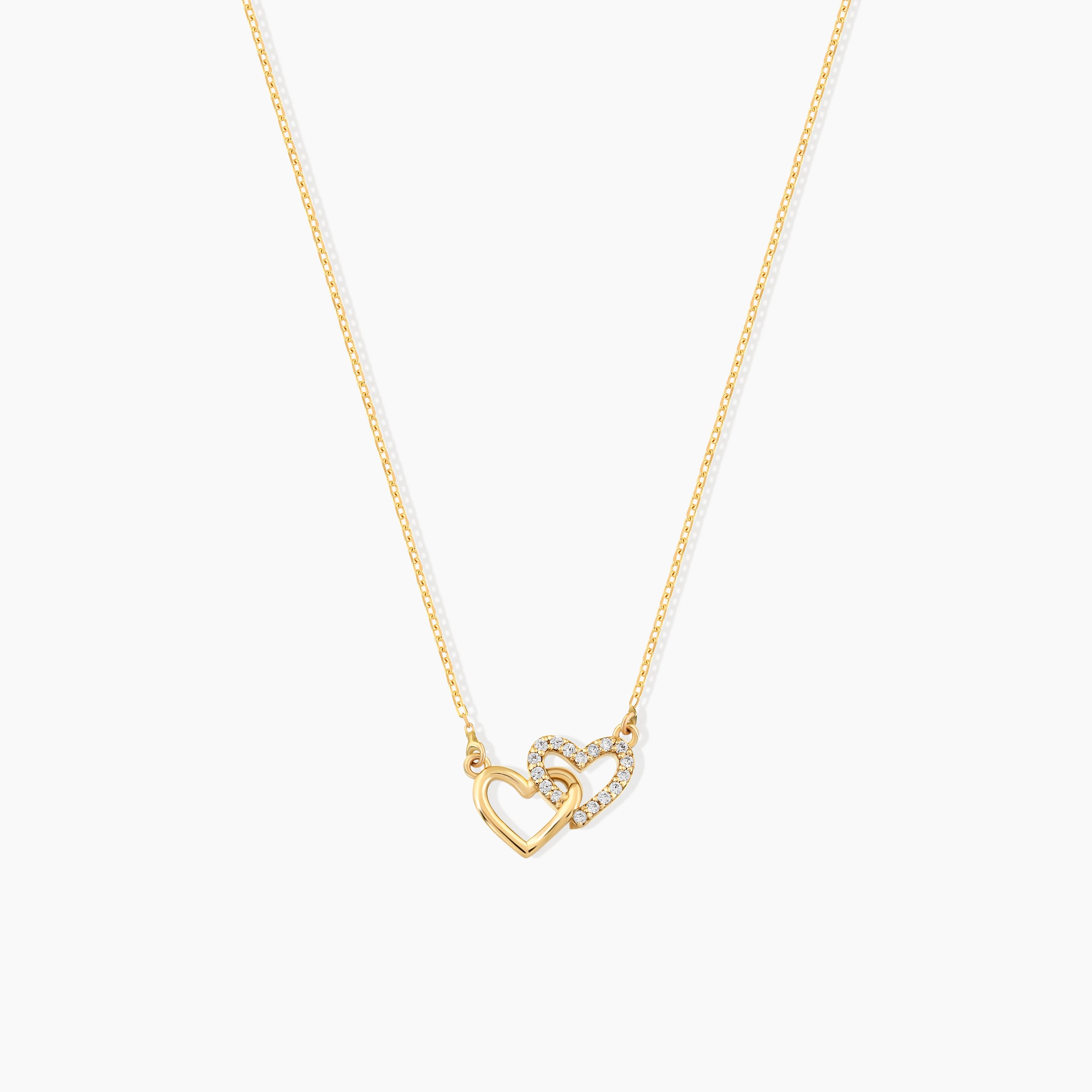 Intertwined Hearts Necklace