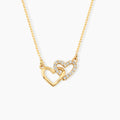 Intertwined Hearts Necklace