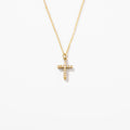 Pave Cross Necklace