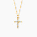 Pave Cross Necklace