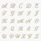 Diamond Script Initial Necklace