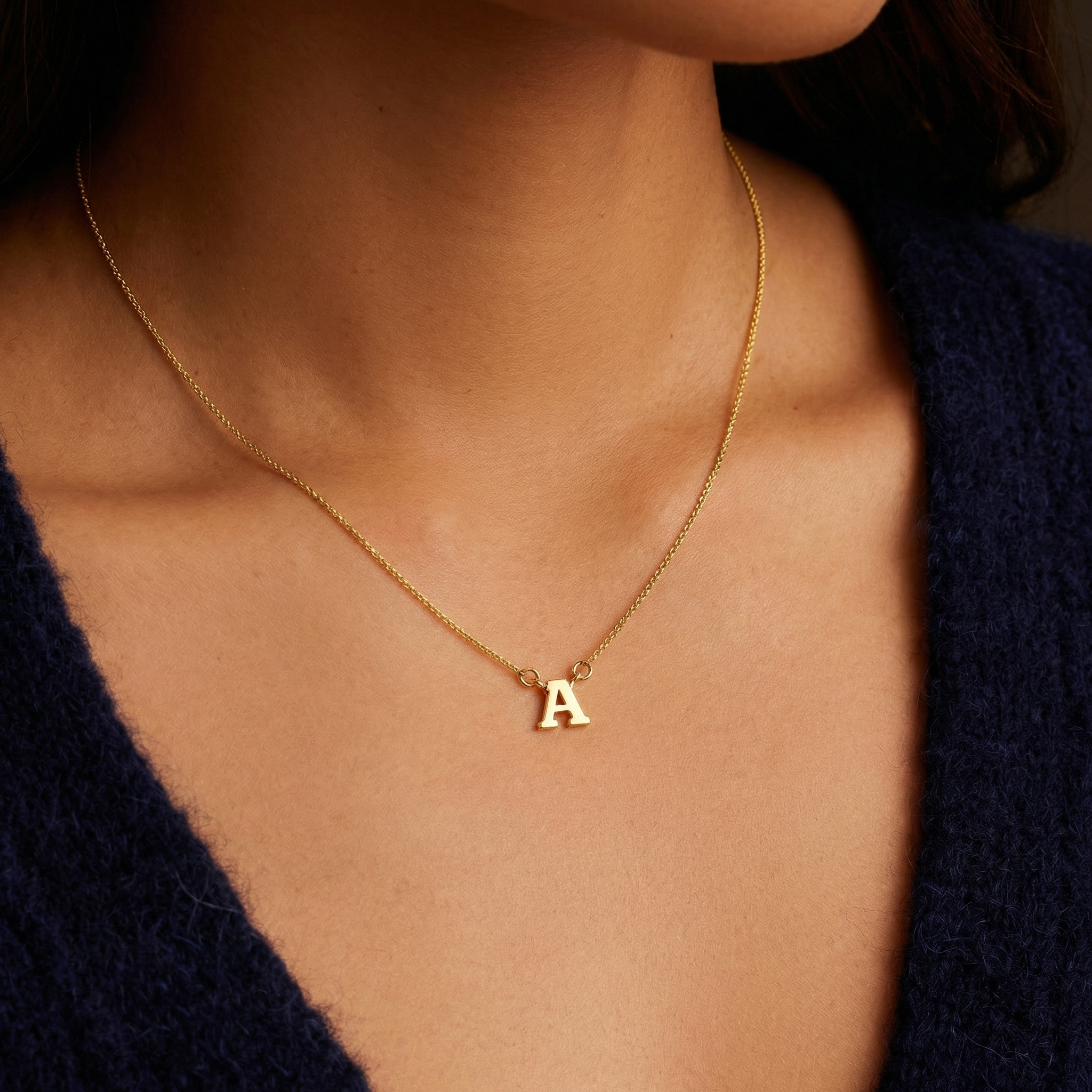 Initial Letter Necklace