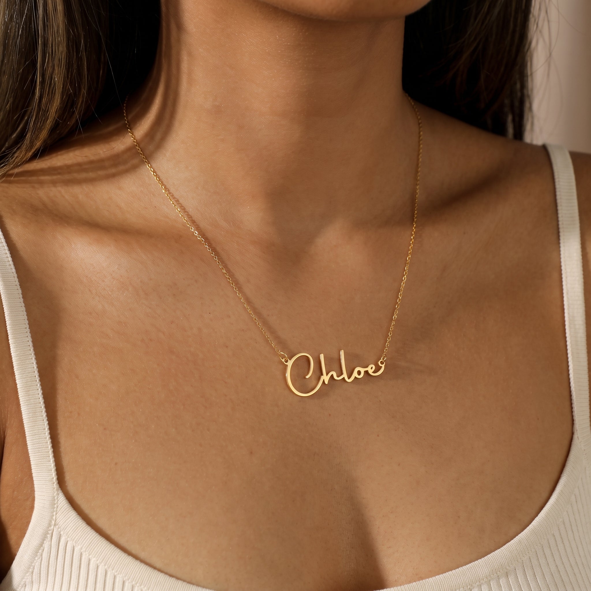 Script Name Necklace