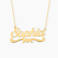 Personalized Script Name Necklace