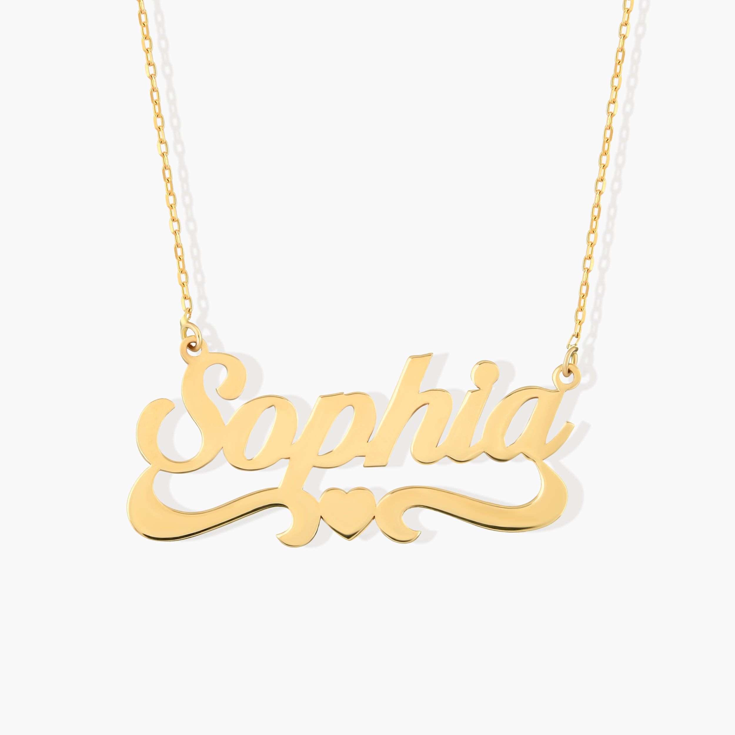 Personalized Script Name Necklace
