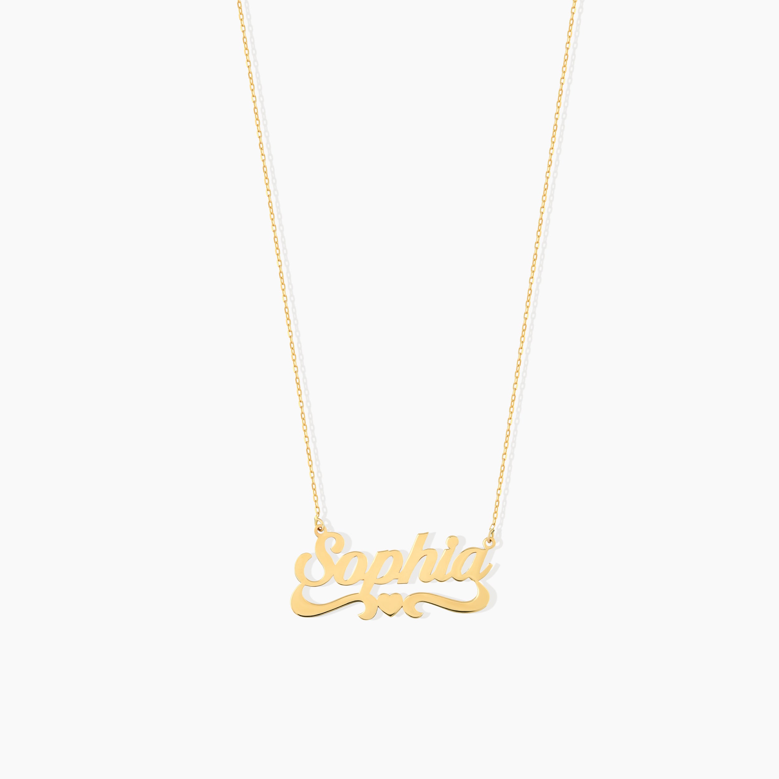 Personalized Script Name Necklace