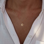 Dainty Star of David Necklace