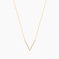 Diamond V Shape Necklace