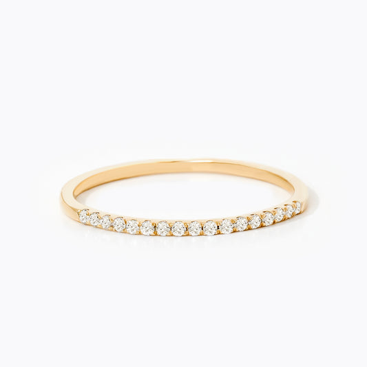 Diamond Half Eternity Band Ring