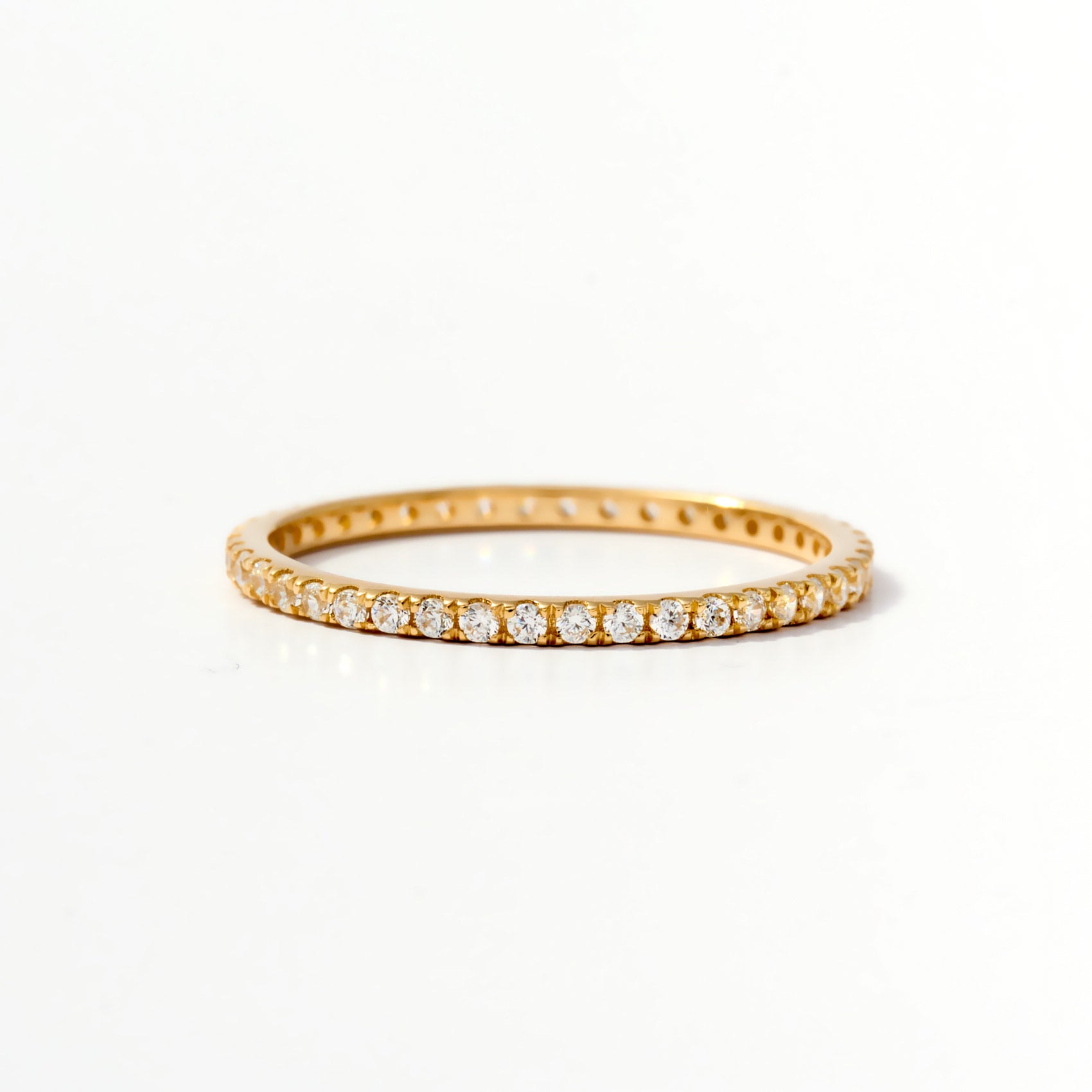 Birthstone Full Eternity Stacking Ring